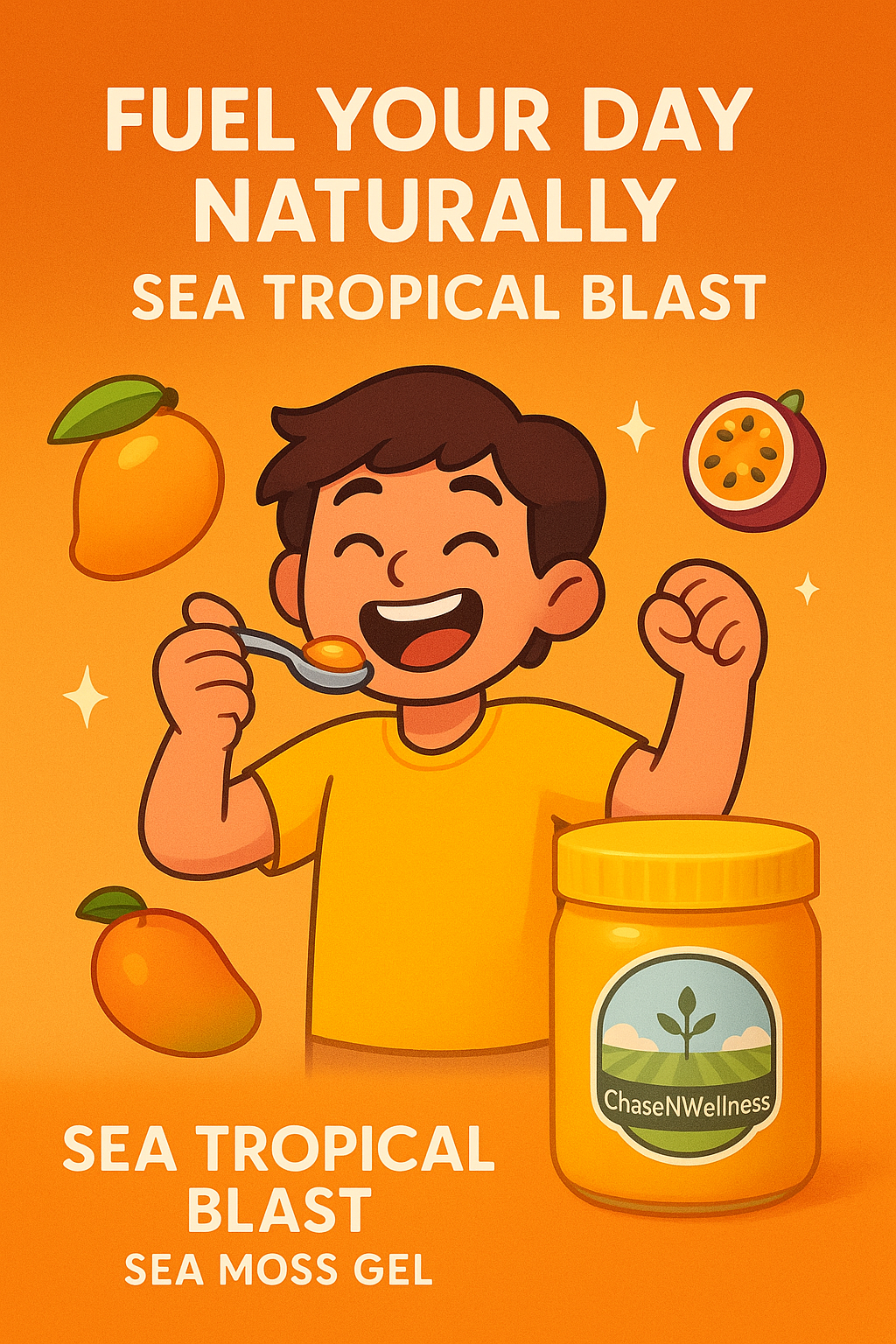 Sea Tropical Blast *Gracilaria/Euchema Spinosum* (12.oz)