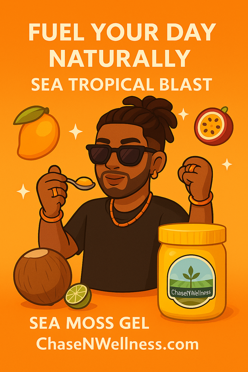 Sea Tropical Blast *Gracilaria/Euchema Spinosum* (12.oz)