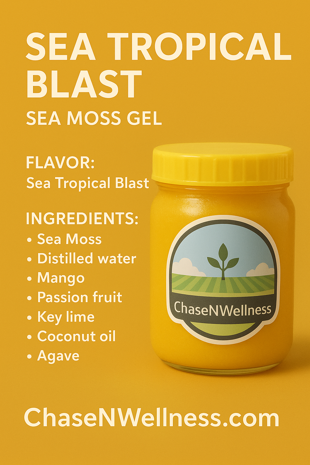 Sea Tropical Blast *Gracilaria/Euchema Spinosum* (12.oz)