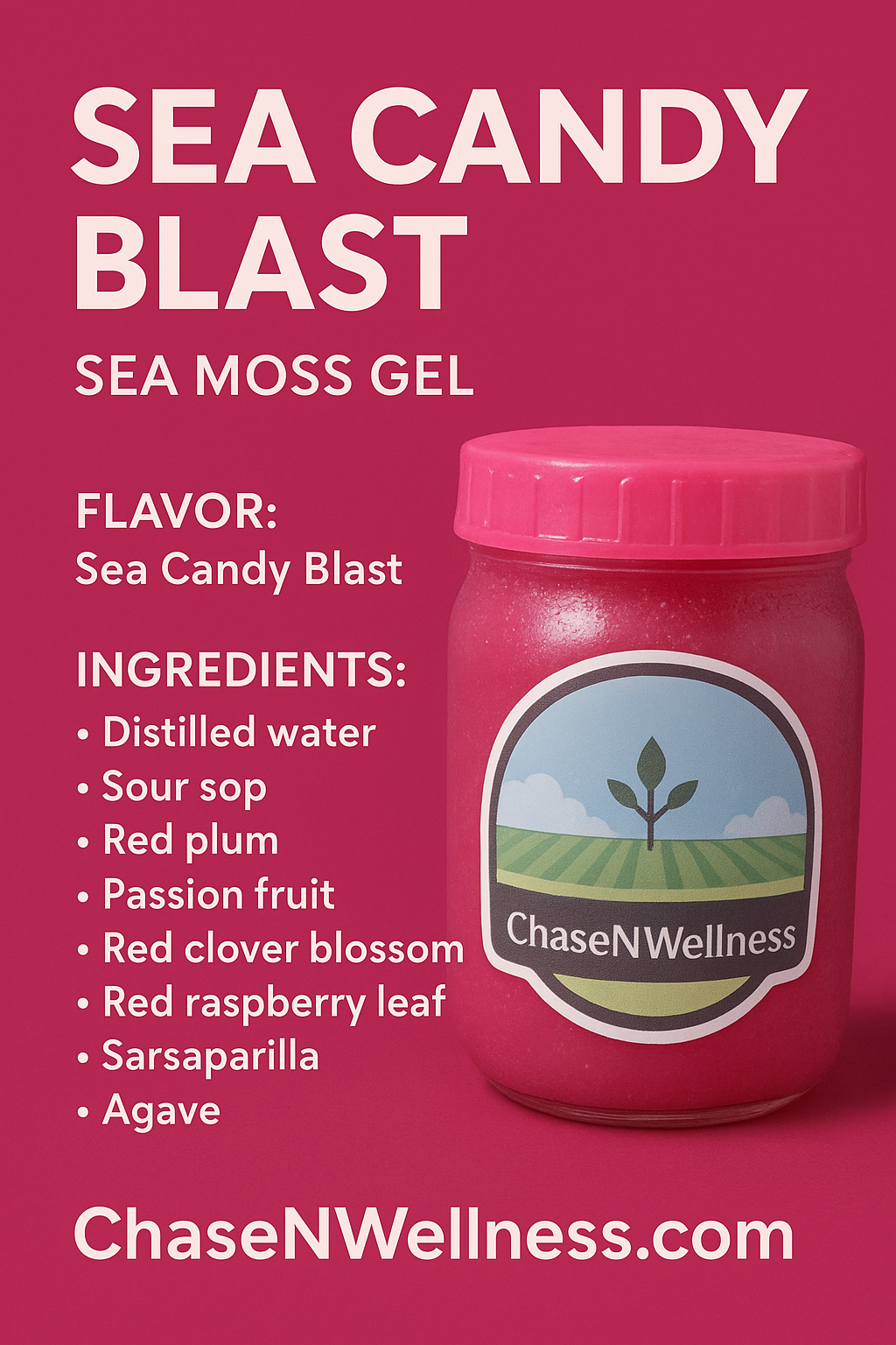 Sea Candy Blast *Gracilaria/Euchema Spinosum* (12.oz)