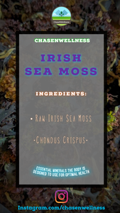 Raw Irish Sea Moss *Chondus Crispus* 2.oz