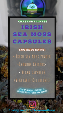 Irish Sea Moss *Chondus Crispus* (Vegan capsules 2 week supply)